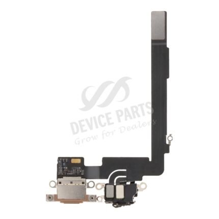 Charging Port Flex Cable with Charging Port Module for iPhone 16 Pro Max Desert Titanium Ori R