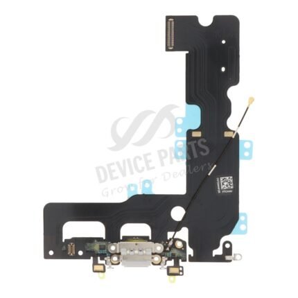 Charging Port Flex Cable for iPhone 7 Plus Light Gray without Logo OEM