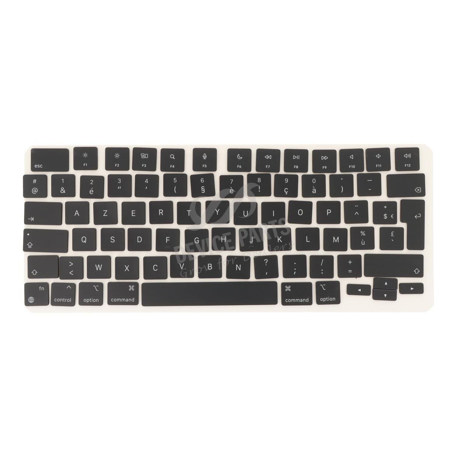 as172115_2508131217_1.jpg Full Set Keyboards Keycap for Macbook Air 13.3" M2 A2681 French Version Black Ori - Image 1