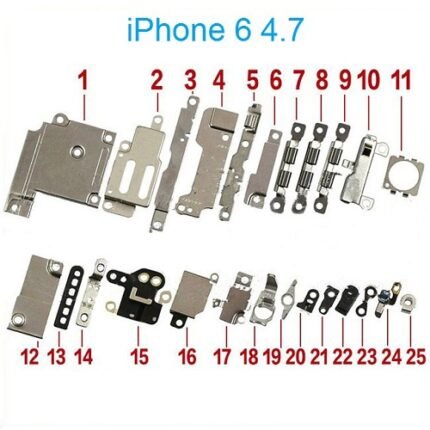 No.12 Battery Connector Metal Bracket for iPhone 6 Ori