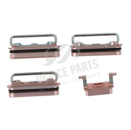 Power Volume Mute Buttons Keys Side Buttons for iPhone 6S Rose Gold Ori 4pcs in one set