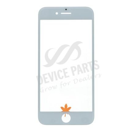 Glass Lens With Frame&OCA for iPhone 7 White OEM