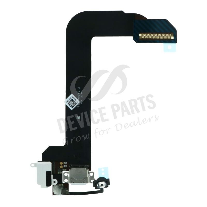 pt004408_2104282267_1.jpg Charging Port Flex Cable for iPod Touch 6/Touch 7 White Ori - Image 1