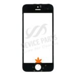 Glass Lens With Frame&OCA for iPhone 5s/SE Black OEM - Image 2