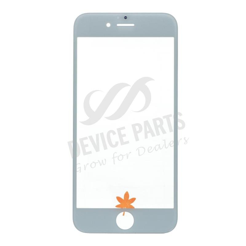 pt005042_2104271118_1.jpg Glass Lens With Frame&OCA for iPhone 6 White OEM - Image 1