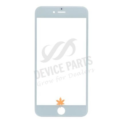 Glass Lens With Frame&OCA for iPhone 6 Plus White OEM