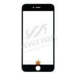 Glass Lens With Frame&OCA for iPhone 6S Plus Black OEM
