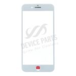 Glass Lens With Frame for iPhone 7 Plus White OEM