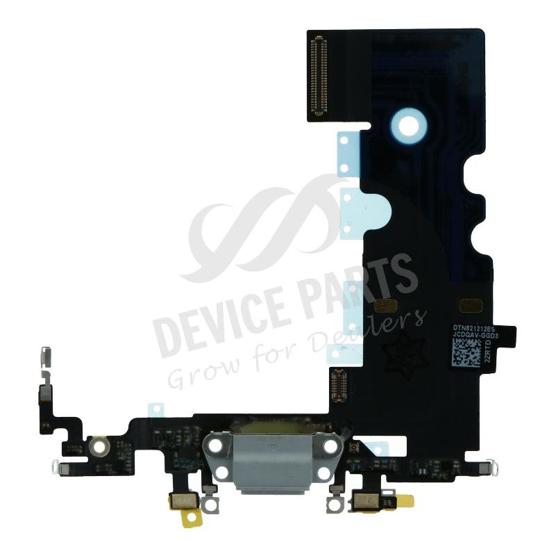 pt008966_2104286413_1.jpg Charging Port Flex Cable for iPhone 8 Light Gray Ori - Image 1
