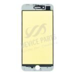 Glass Lens With Frame for iPhone 8 Plus White OEM - Image 2