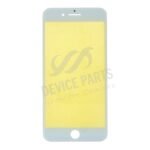 Glass Lens With Frame for iPhone 8 Plus White OEM