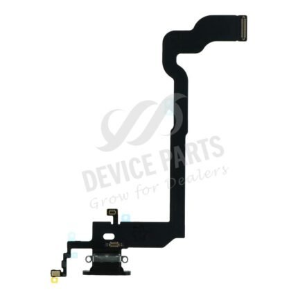 Charging Port Flex Cable for iPhone X Black Ori
