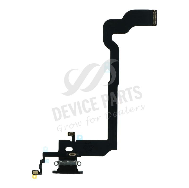 pt009551_2104279042_1.jpg Charging Port Flex Cable for iPhone X Black Ori - Image 1