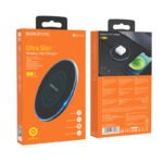 BOROFONE BQ3 Pro 15W Wireless Fast Charger Black - Image 2