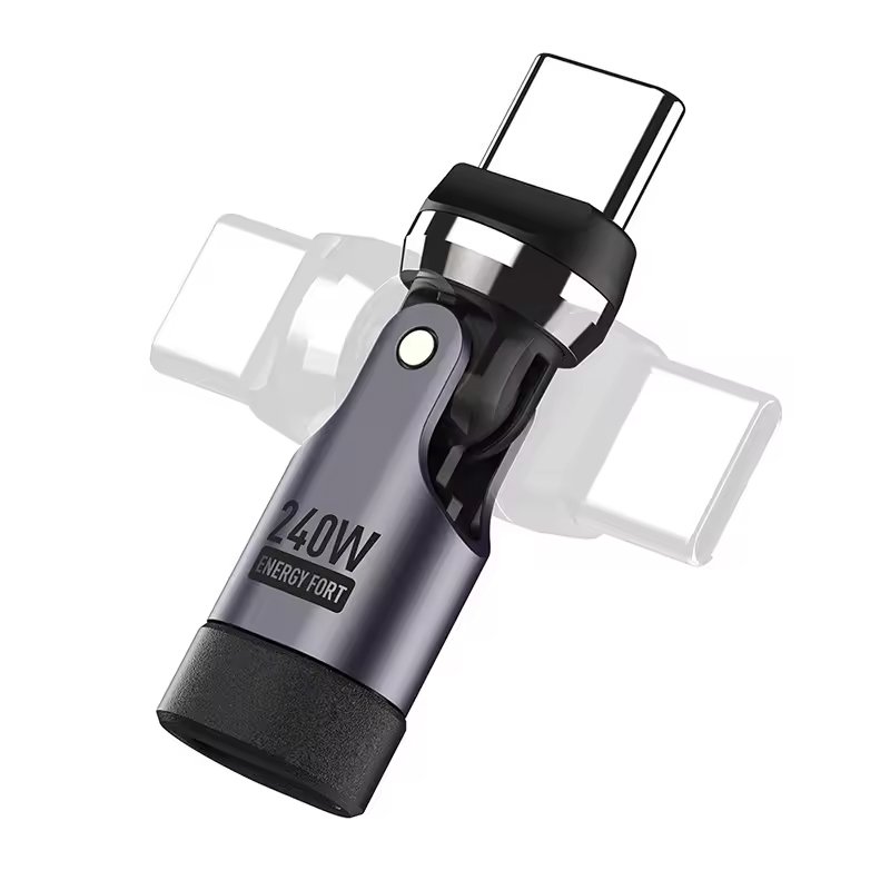 10920250825165323.jpg 240W Type-C to Type-C OTG 540?Rotating Fast Charging Adapter - Image 1