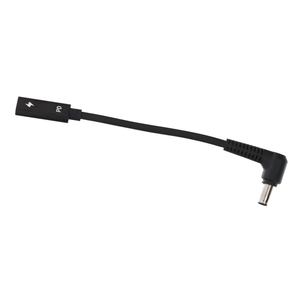 12120220617090556.jpg 15cm Type-C(Female) to 5.5*3.0mm(Male) Adapter Cable for Laptop Charger - Image 1