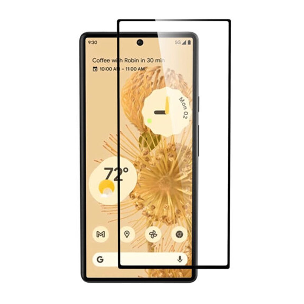 15520221013152958.jpg Silk Screen Full Screen Tempered Glass Screen Protector for Google Pixel 7 Black - Image 1