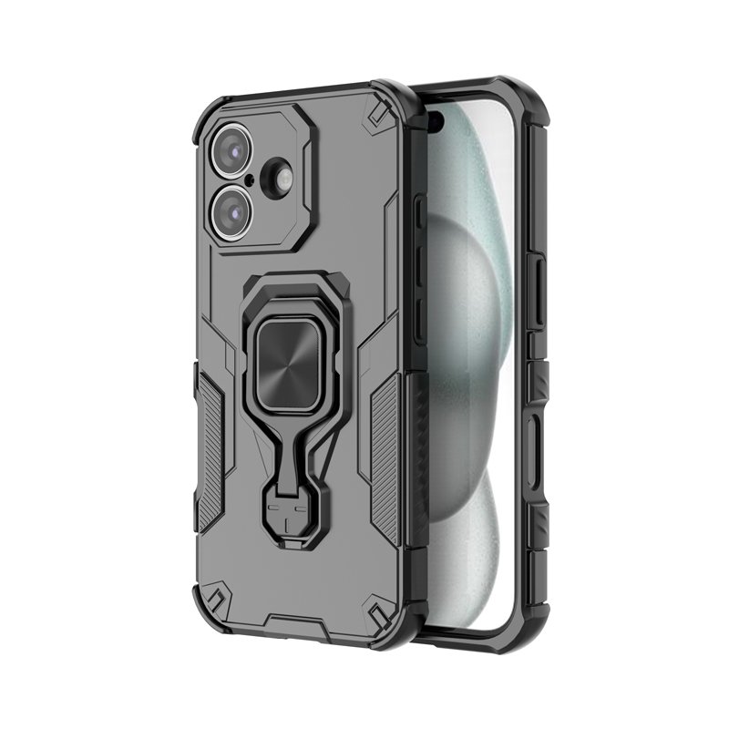 15520250718115246.jpg KingKong Series 360?Stand Shockproof Case for iPhone 17 Black - Image 1