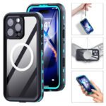 Redpepper IP68 Waterproof Shockproof Case for iPhone 16 Pro Max Blue - Image 2