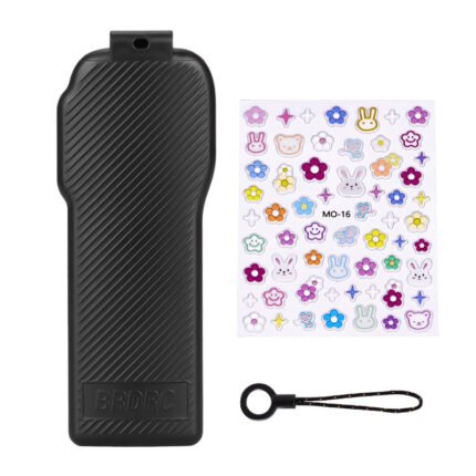 BRDRC Protective Case Cover with Lanyard for DJI Osmo Pocket 3 Black