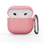 Anti-drop Dust-proof Silicone Conjoined Protective Case for Airpods 4 Pink