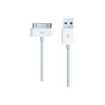 1M USB Charging Data Cable with Package for iPhone 4/4S iPad 2/3 White HQ