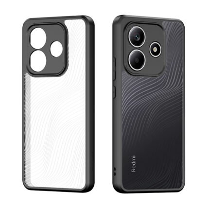 DUX DUCIS Aimo Series Matte Anti-drop TPU + PC Case for Xiaomi Redmi Note 14/Note 14 5G Black