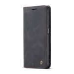 CaseMe-013 TPU Business Style Vintage Matte Horizontal Flap Leather Case for Samsung Galaxy A13 A135/A13 5G A136 Black