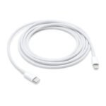 A2441 MQGH2ZM/A 2M Type-C to Lighnting Charging Data Cable with Package for iPhone 11-14 Pro Max White OEM