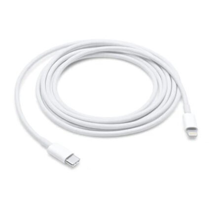 A2441 MQGH2ZM/A 2M Type-C to Lighnting Charging Data Cable with Package for iPhone 11-14 Pro Max White OEM