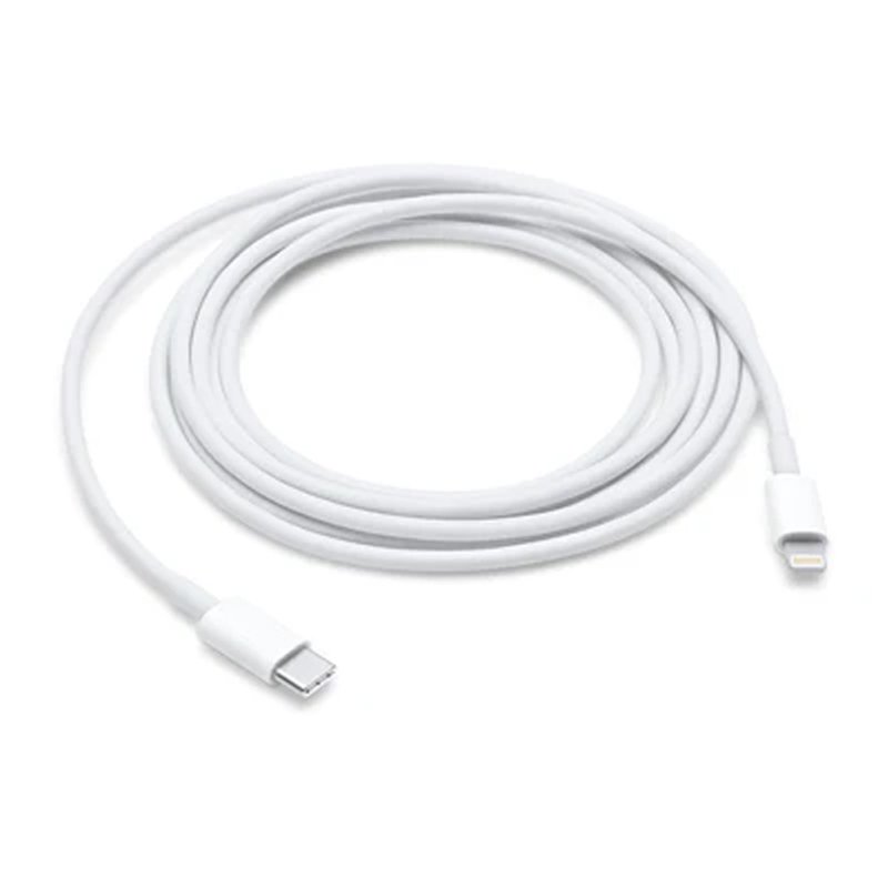 18320250419113923.jpg A2441 MQGH2ZM/A 2M Type-C to Lighnting Charging Data Cable with Package for iPhone 11-14 Pro Max White OEM - Image 1