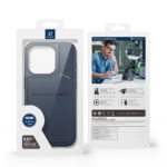 DUX DUCIS Rafi II Series Magnetic Leather TPU+PC Case for iPhone 16 Pro Max Blue - Image 2