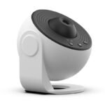 Globe Galaxy Projector Lamp with 13 Kinds of Flim Disc Black and white