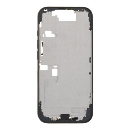 Middle Frame Assembly with Side Buttons + SIM Card Tray + Customize Button for iPhone 16 Pro European Version Black Titanium Ori R