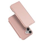 DUX DUCIS Skin Pro Series Magnetic Horizontal Flip Leather TPU + PU Case for iPhone 17 Pink