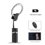 Portable Foldable Storage Desktop 10 Inch Selfie Ring Fill Light Phone Holder Live Tripod with Bluetooth Remote Control - Image 2