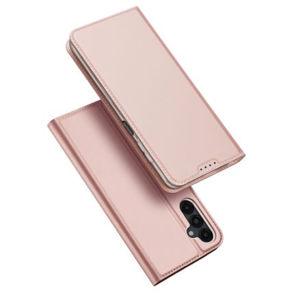 DUX DUCIS Skin Pro Series Magnetic Horizontal Flip Leather TPU + PU Case for Samsung Galaxy A15 5G/A15 Pink