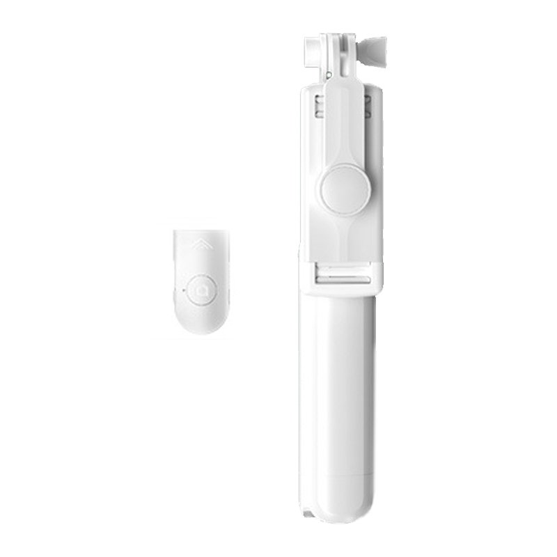 25820250809115341.jpg S03 Extendable Bluetooth Selfie Stick Tripod with Detachable Wireless Remote White - Image 1