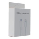 1M 28W Type-C to Lighnting Cable with Package for iPhone 11-14 Pro Max White Ori - Image 2
