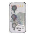 CD Series High End Rear Camera Tempered Glass Film for Samsung Galaxy S25 Black 3pcs in one set - Image 2