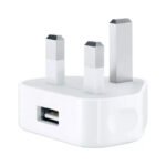 A1339 MD812B/C 5W USB Charger with Package for iPhone Ori White UK Plug