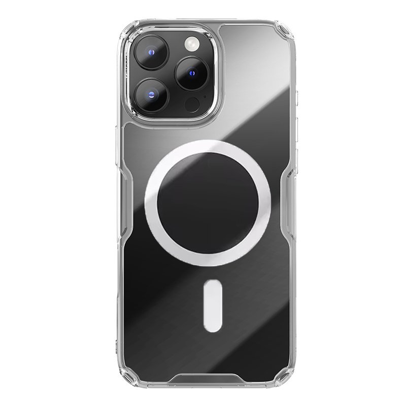 30920240909155749.jpg NILLKIN Nature TPU Pro Magnetic Case for iPhone 16 Pro Max White - Image 1