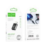 HOCO UA17 Lightning(Male) to Type-C(Female) USB 2.0 Adapter Black - Image 2