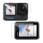 Tempered Glass Screen Protector for GoPro Hero 12 Transparent 3pcs in one set