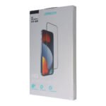 JOYROOM JR-PF596 2.5D Silk Screen Full Screen Tempered Glass Screen Protector with Anti-Dust Mesh for iPhone 12/12 Pro Black - Image 2