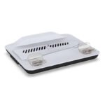 DOBE TP5-05102B Multifunctional Cooling Stand with Charging for PS5/PS5 Slim/PS5 Pro Consoles/Controller White - Image 2