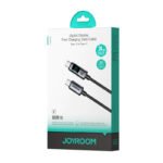 JOYROOM S-A16 Pro 100W 1.2M Type-C to Type-C Prism Series Digital Display Fast Charging Data Cable Black CE/ROHS Certified - Image 2