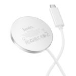 HOCO CW63 Fast Qi2 Magnetic Wireless Fast Charger with 1.2M Type-C Port Cable White - Image 2