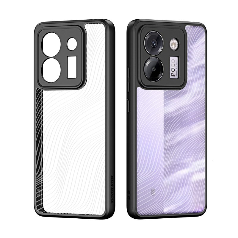 38120250429163441.jpg DUX DUCIS Aimo Series Matte Anti-drop TPU + PC Case for Xiaomi Poco M7 Pro 5G Black - Image 1