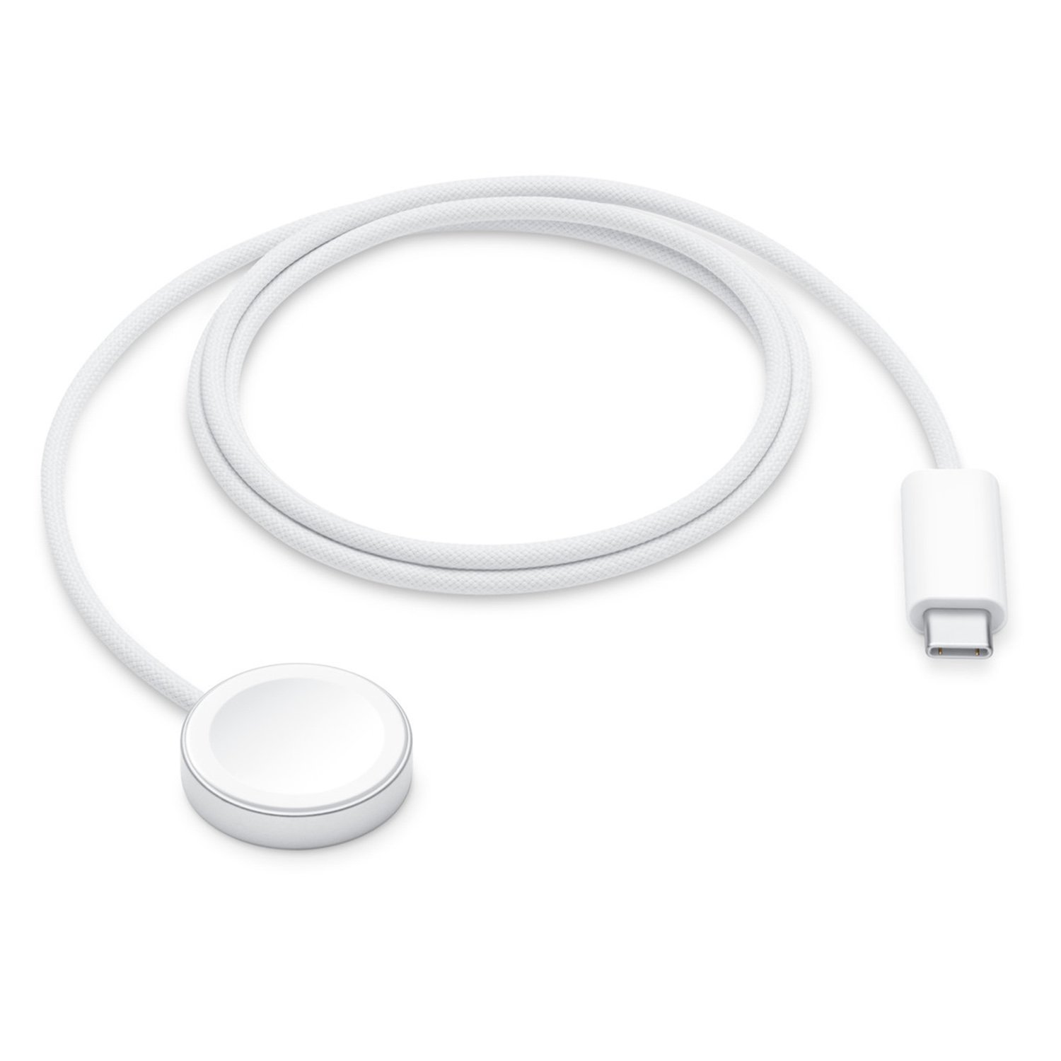 39120250418094132.jpg 1M A2515 MTOH3AM/A Type-C Port Magnetic Fast Charger for Apple Watch White OEM - Image 1